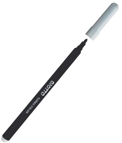 ROTULADOR GIOTTO TURBO COLOR NEGRO C/12 UD.