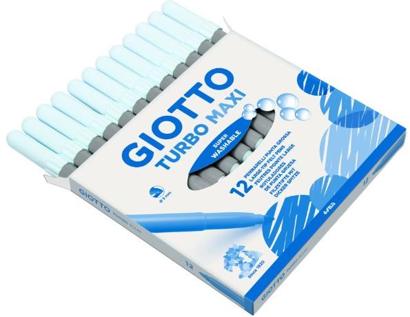 ROTULADOR GIOTTO TURBO MAXI GRIS C/12 UDS.