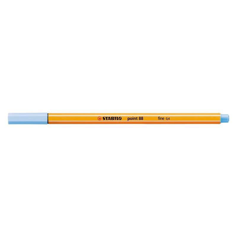ROTULADOR STABILO POINT 88/11 AZUL CIELO C/10 UD