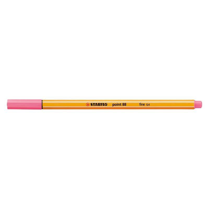 ROTULADOR STABILO POINT 88/29 ROSA CLARO C/10 UD