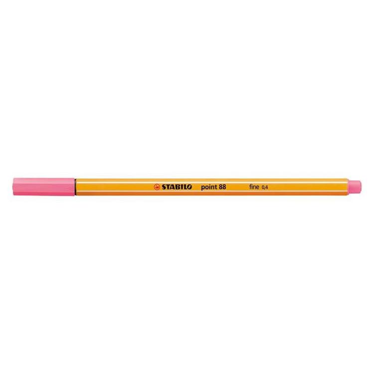 ROTULADOR STABILO POINT 88/29 ROSA CLARO C/10 UD