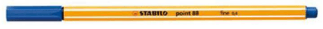 ROTULADOR STABILO POINT 88/41 AZUL OSCURO C/10 UD