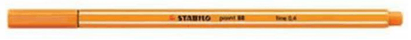 ROTULADOR STABILO POINT 88/54 NARANJA C/10 UD