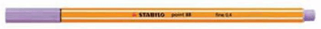ROTULADOR STABILO POINT 88/59 LILA CLARO C/10 UD