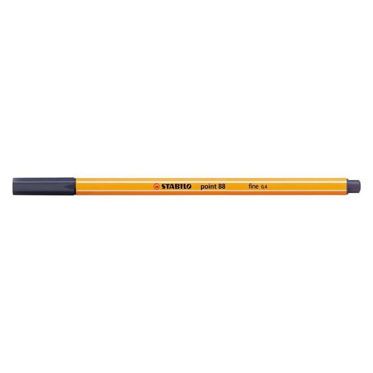 ROTULADOR STABILO POINT 88/98 GRIS PAYNE C/10 UD