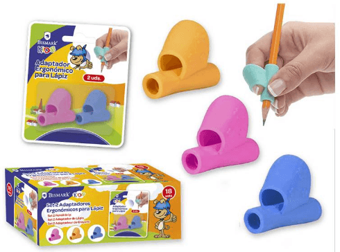 SET 2 ADAPTADOR DE LAPICERO APRENDIZAJE BISMARK