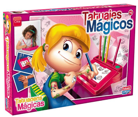 TATUAJES MAGICOS NIÑAS FALOMIR