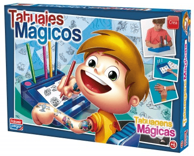 TATUAJES MAGICOS NIÑOS FALOMIR