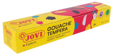 TEMPERA JOVI 5 COLORES SURTIDOS 35ML.