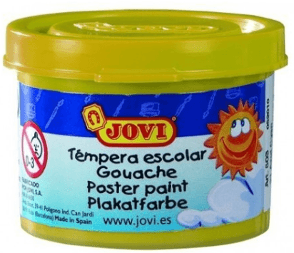 TEMPERA JOVI ORO 35ML C/5 UD.