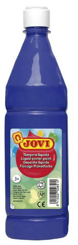 TEMPERA LIQUIDA JOVI 1000 ML. AZUL ULTRAMAR