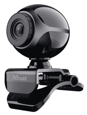 WEBCAM TRUST CON MICROFONO EXIS USB 2.0 PINZA AJUSTABLE