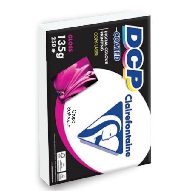 PAPEL FOTOGRAFICO A4 135GR CLAIREFONTAINE GLOSSY 250H