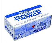 JOVICOLOR TRIWAX CAJA 12 CERAS CARNE