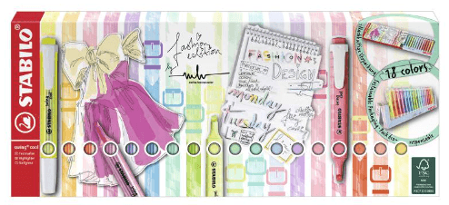 MARCADOR STABILO SWING COOL PASTEL 18 UD. DESKSET