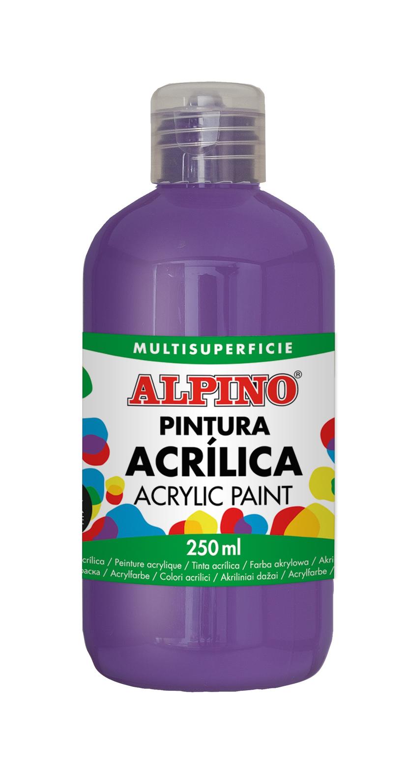 PINTURA ACRILICA ALPINO 250ML VIOLETA