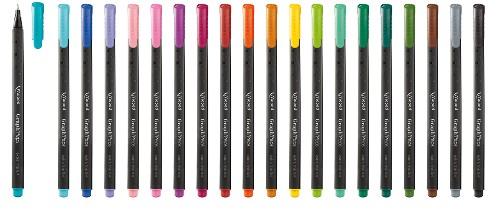 ROTULADOR FINO GRAPH PEPS 0.4MM JADE MAPED C/12 UD.