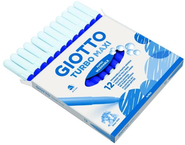 ROTULADOR GIOTTO TURBO MAXI AZUL ULTRAMAR C/12 UDS.